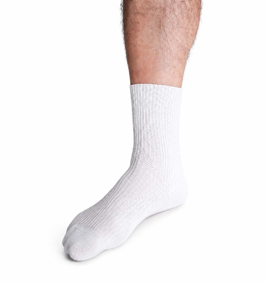 Ponožky pro diabetiky – žebrované