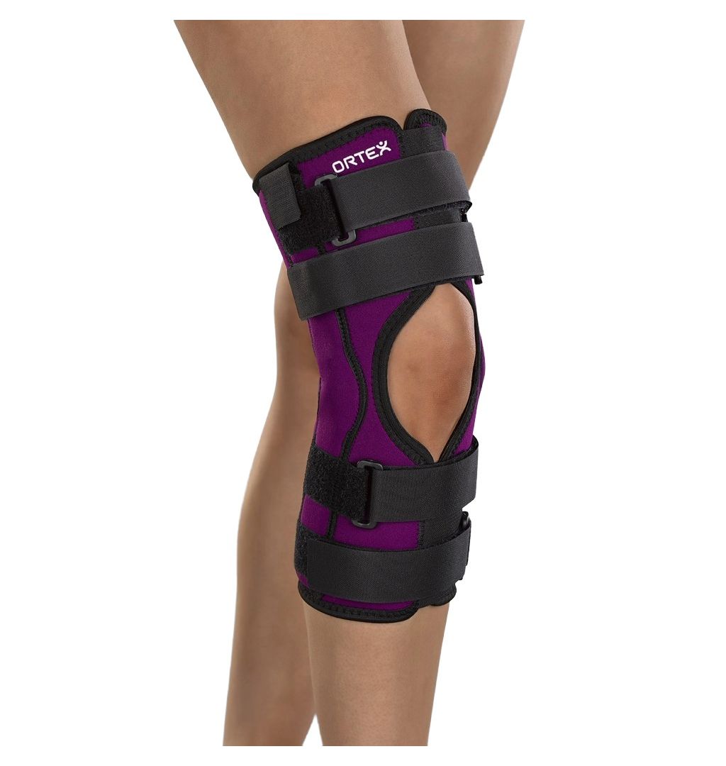 ORTEX 04A Ortéza kolenního kloubu léčebná, krátká, s jednoduchým kloubem