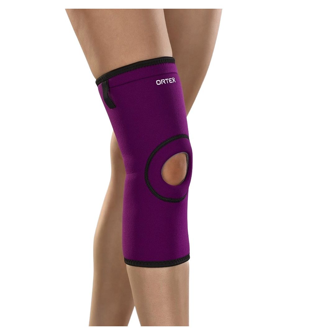 ORTEX 04G Bandáž kolenní s výztuhou otvoru pately