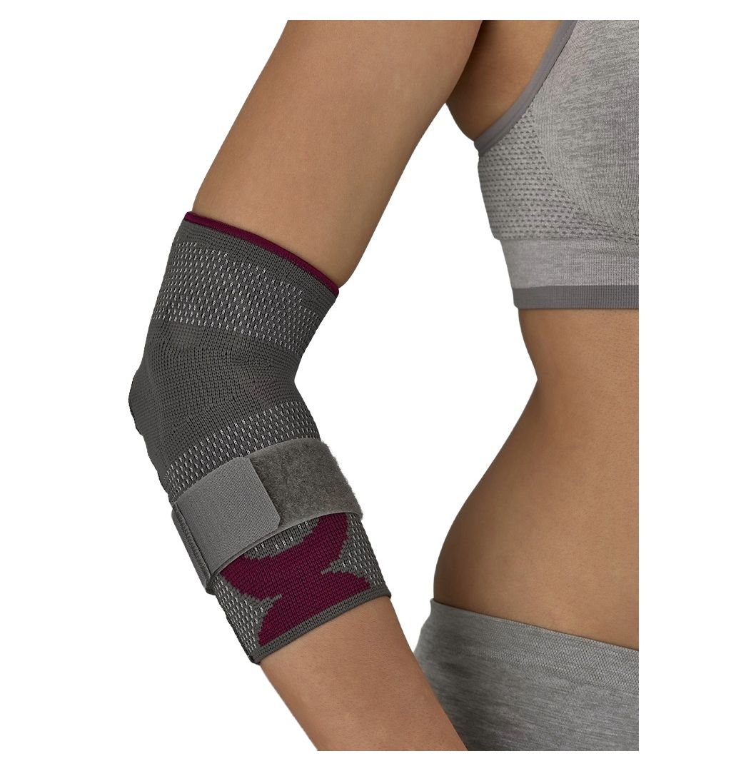ORTEX 02D Ortéza loketní úpletová se silikonovou výztuhou