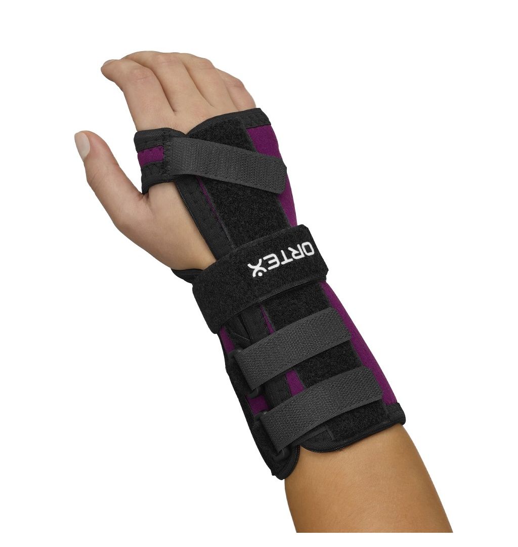 ORTEX 07A Fixační ortéza zápěstí levá, délka 17 cm