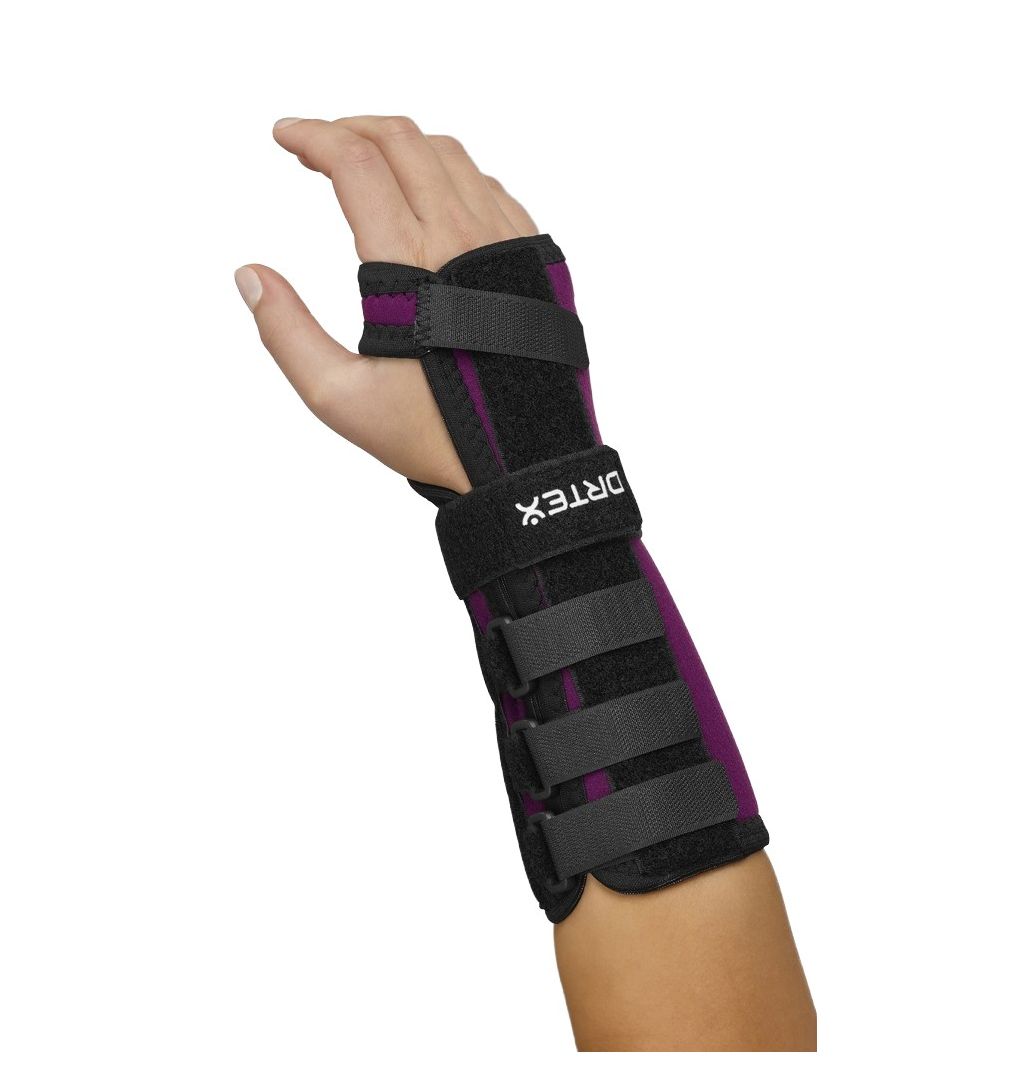 ORTEX 07D Fixační ortéza zápěstí pravá, délka 22 cm