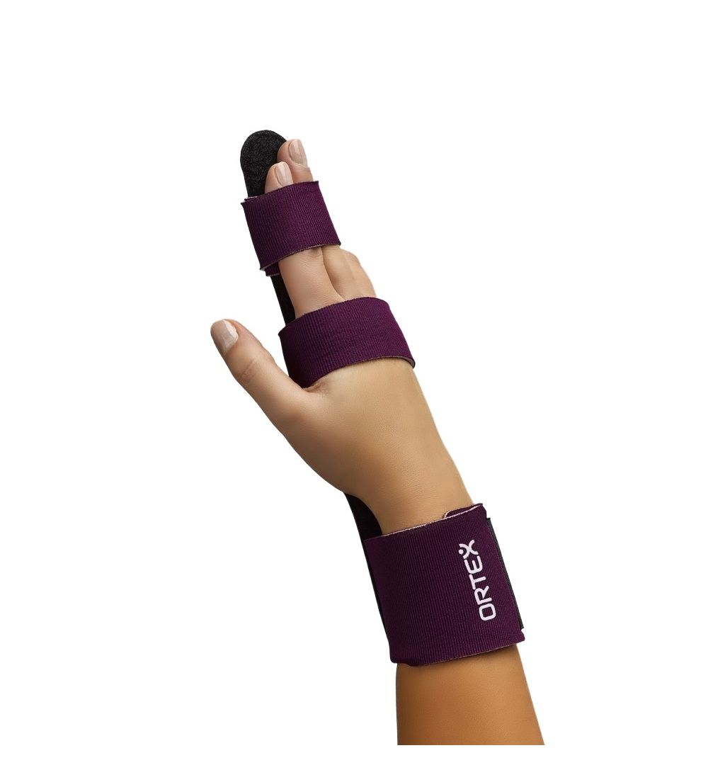 ORTEX 022 Ortéza prstů ruky rigidní 2.-4. prst