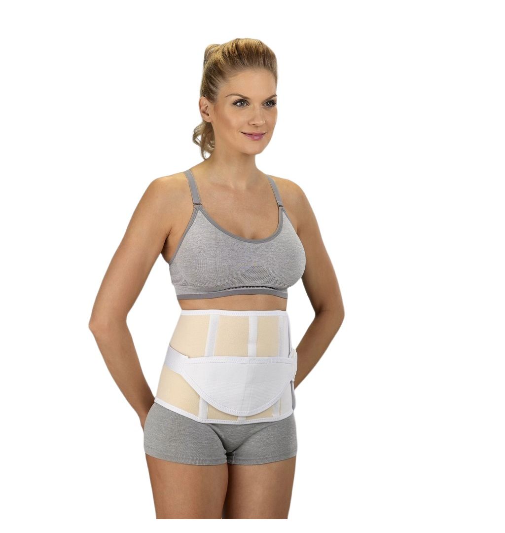 ORTEX 031B Pás břišní s výztuhami a přídavným tahem